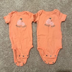 3-6 months “Perfect Pear” onesie